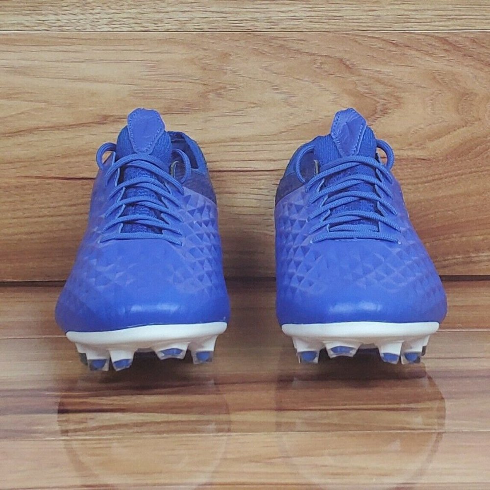 NEW Nike Tiempo Legend 8 ELITE FG Soccer Blue Whit - Picture 2 of 6
